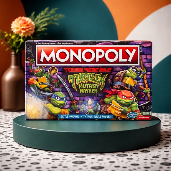 Hasbro Other - Monopoly Teenage Mutant Ninja Turtles Mutant Mayhem Game